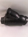 Mueller 1/2 Cast Iron Y-strainer Model .50-11M-01 (non-labeled). Fixed Price $24.95.