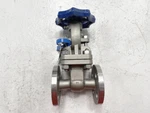 Lot Of (2) Powell 1/2" 150# Rf CF8M Gate Valves 0.5 2456FM0TXXX. Fixed Price $249.00.