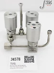 34578 Lam Research 4-WAY Manifold Assy, Valves 839-034095-003. Fixed Price $499.46.