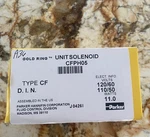 Parker CFPH05 Fluid Control Solenoid Coil Din, 120/60,110/50. Fixed Price $32.99.