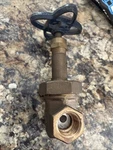Nibco 3/4 Brass Gate Valve 400 Wog 200 Swp Steam T-154-A Usa Nos. Fixed Price $19.99.