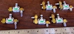 Lot Of 6 Ckd SC-M5-S Pneumatic Speed Control Valves Miniature Air. Fixed Price $49.99.