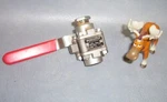 Worcester 1/2" Ball Valve PT4466GSE W/ Adapter C8. Fixed Price $260.16.