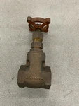 New No Box Stockham B-103 Brass Gate Valve 1" Npt 125S 200 Cwp. Fixed Price $27.00.