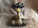 Hammond IB444 1" Brass Gate Valve. Fixed Price $45.00.