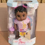 Rare Hasbro 2006 Baby Alive Sip 'n Slurp African American Doll In Box Htf. Fixed Price $129.99.