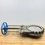 Npv 24 CL150 Hand Wheel Operated Knife Gate Valve CG8M/316SS. Fixed Price $3800.00.