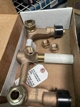 Kohler K-303-K-NA Widespread 1/2" Ceramic In-wall Three-handle Valve System. Fixed Price $110.67.