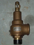 1-1/2 X 2" Kunkle Safety Valve (missing Lever) 6010HG01 Set At 65 Psi. Fixed Price $161.70.