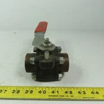 Worchester H446YVSE R8 1" Fnpt Ball Valve Cwo 4500 Trim 316 Body A105. Fixed Price $41.21.