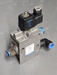 Festo 9981 MCH-3-1/2 W/MSW-00 Solenoid Valve 3/2 Nc Pneumatic G1/2 3700L/MIN. Fixed Price $89.99.