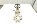 Velan L12-0320B-13BL 4" 316 Stainless Knife Gate Valve Rising Stem Metal Seat. Fixed Price $299.95.