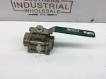 Watts B-6800 Ball Valve Mod 1-1/2" 400PSI Cwp 3-PIECE Brass Full Port Npt. Fixed Price $71.00.