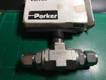 Parker Ball Valve, 1/2" P/n 8A-B8LJ2-SSP, Manual, Series B,. Fixed Price $150.00.