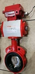 Bray Actuator Valve 90-0300-21310-532 140 Psi Max W/4" Butterfly & Cont. Fixed Price $395.00.