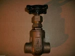 Stockham 3/4" Fig. B-104 Non-rising Stem Solder/sweat Ends Bronze Gate Valve. Fixed Price $28.00.