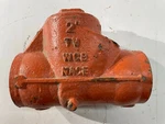 Swing Check Valve 2" Threaded Npt Tulsa Nace Trim. Fixed Price $123.12.