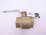 Watts LFFBV-4 2" Fnpt Full Port Brass Ball Valve 2-PIECE 600WOG 1/2PSI. Fixed Price $94.99.