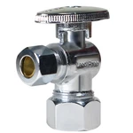 20 Pack Xfitting 5/8" 3/8" Od Comp. Angle Stop Valve, 1/4 Turn, Lead Free. Fixed Price $79.99.