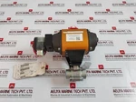Flowserve 10 39 Sn R6 216141 Pneumatic Actuator With Ball Valve. Fixed Price $670.69.