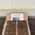 Bell & Gossett #26, 3/4" Vacuum Breaker 150PSI, Brass 113075, New Unused Surplus. Fixed Price $100.00.