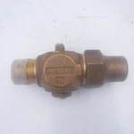 Mueller H-15025N 1" Awwa X Flare Straight Corporation Stop Valve Brass. Fixed Price $49.99.