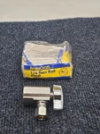 Brasscraft KTR17X Iron Pipe Angle Ball Stop 1/2 Inlet 1/4 Outlet Chrome. Fixed Price $27.38.