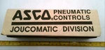 Asco/joucomatic 54100316 Valve 24 Dc. Fixed Price $134.99.