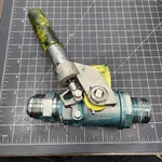 Apollo Stainless Steel Ball Valve 1" 76-505-01A Spring Deadman Lever A3B5. Fixed Price $87.99.