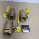 New Lot Of (3)77C-105-01A Apollo 1" Manual Bronze Ball Valve Fast Shipping.. Fixed Price $95.00.