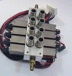 Dynamco Solenoid Valve 1DCS1229-0 Dual D1X358 Inc Manifold & Wiring Broken Nos. Fixed Price $199.00.