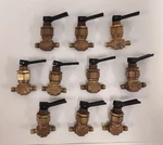 Swagelok B-OGS2 Brass Toggle Valve 1/8" Used Body Only. Fixed Price $375.00.