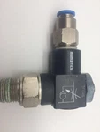 Numatics 3FCRG 3/8" Right Angle Flow Control Valve. Fixed Price $16.40.