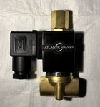 Atlantic Valves 1/8'' 3-WAY Nbr 12V Dc Electric Solenoid 231Y-3 New. Fixed Price $30.00.