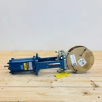 Dezurik 4IN Kgc-es Knife Gate Valve 316SS CL150 Pneumatic New. Fixed Price $1065.00.