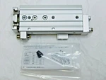 Smc Guided Cylinder Air Slide Table Reversible Type MXQR12-50A. Fixed Price $265.00.