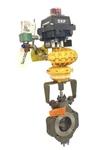 Fisher 3" 8580 Butterfly Valve With Kinetrol Actuator And Dxp Positioner. Fixed Price $2800.00.