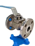 Jamesbury 6000 Series Stainless Steel Ball Valve 1" Class 150 Flanged, Lever Op.. Fixed Price $139.12.