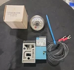 Used Mac 45A-LAD-DAAA-1BA W/ New Coilhose Gauge MG12160. Fixed Price $30.00.