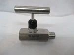 Noshok 504-MFS 1/2" Npt Needle Valve 6,000 Psi 200. Fixed Price $22.40.