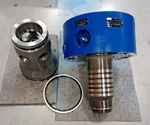 Rexroth R901507895 Used Logic Valve Assembly LC2A100A40D-11/XQ7Q7TG24N. Fixed Price $6750.00.