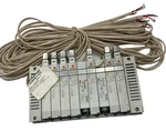 Smc VV5Q21-ULB990072 Pnuematic Manifold Solenoid Valve Block Body 10 Statio. Fixed Price $66.66.