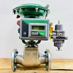 Fisher Baumann 1.5 32.24588SVF CL150 Stainless Control Valve DVC2000 Positioner. Fixed Price $3650.00.
