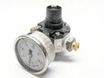 Smc SRH4010-N04 Ss Regulator W/ Ashcroft 30 Psi Liquid Filled Gauge. Fixed Price $125.99.