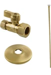 Kingston Brass KF53357TKF20 Toilet Supply Kit, 5/8" Od X 3/8" Straight Valve. Fixed Price $56.25.