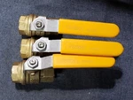 (3PC Lot) Parker 3/4"NPT Ball Valve Brass CW617N 600CWP RN40 DN20 400WP CGA3.16. Fixed Price $35.00.