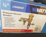 Watts LF800M4QT 3/4" Anti-siphon Backflow Preventer,. Fixed Price $248.00.