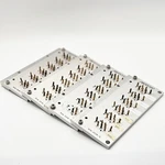 Lot Of Dynamco 2436-O Pneumatic Solenoid Manifold Plates W/ Gaskets. Fixed Price $49.99.