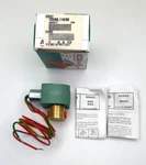 Asco Red Hat Solenoid Coil Brass Valve 1/8" 8262 G1 750 Psi Air Water 120 Volt. Fixed Price $80.00.