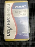 Ham-let HM20-4VKLC-GF4GM4, 1/4" Fvcr X Mvcr Diaphragm Valve Normally Closed. Fixed Price $200.00.